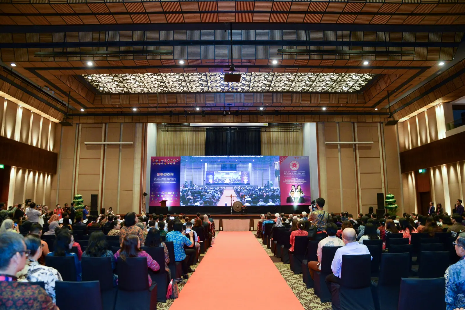 Audience at the 1st International Health Conference in Bali, 2023