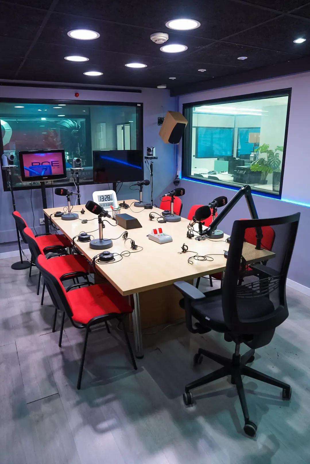 Radio and podcast studio in Barcelona