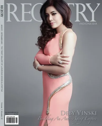 Registry Indonesia cover featuring Prof. Dr. Deby Vinski